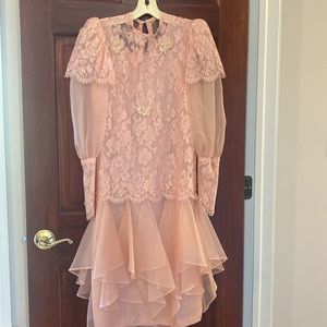 Hand made -detailed work —great seamstress-vintage!  early 80’s. Brides mother.